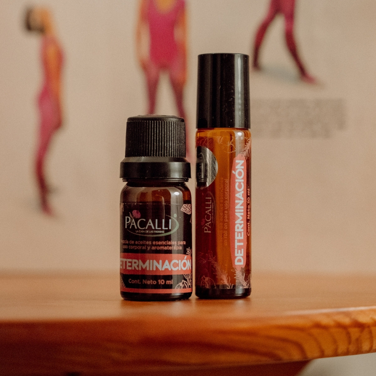 Determinación Mezcla Pura · Romero, Pino y Limón · 10 ml