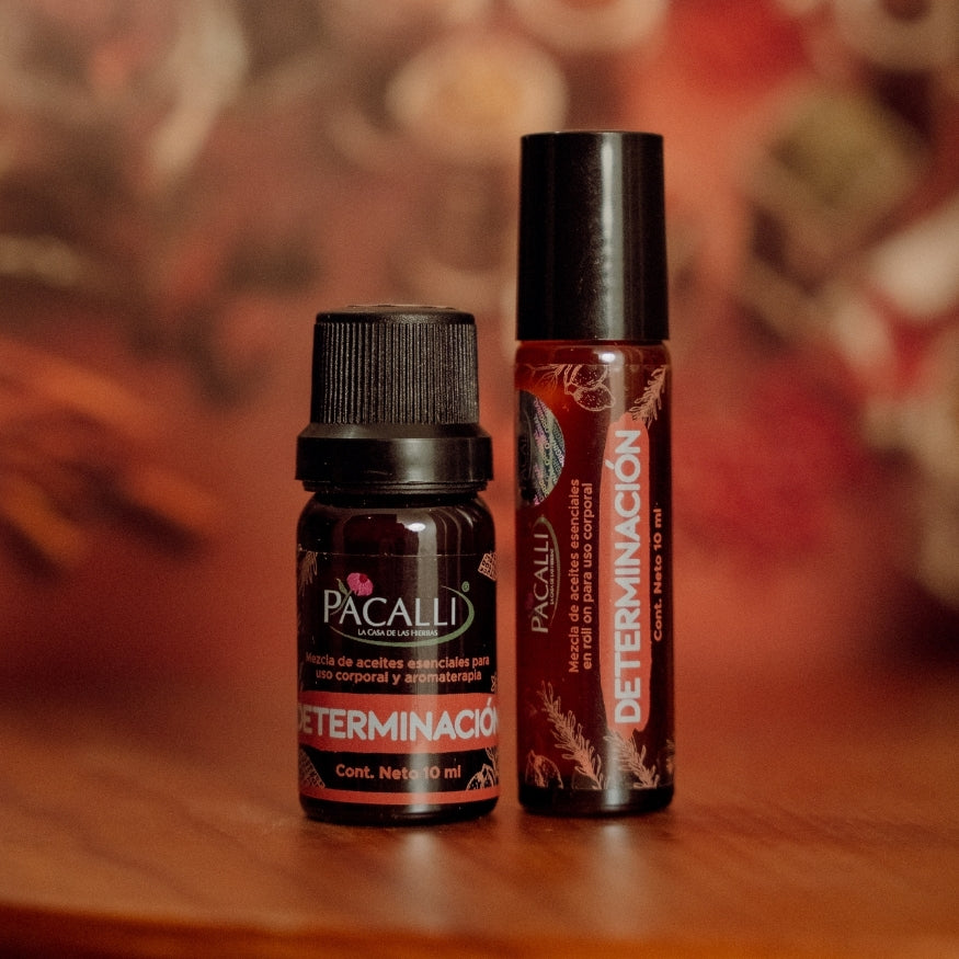 Determinación Mezcla Pura PACALLI · Romero, Pino y Limón · 10 ml