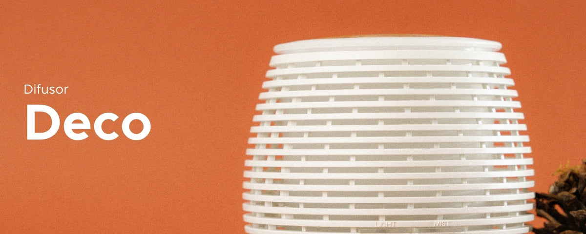 Difusor Deco PACALLI · Portátil y Silencioso con Luz LED Regulable · 140 ml
