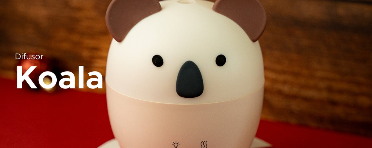 Difusor Koala PACALLI · Portátil con USB y Apagado Automático · 160 ml