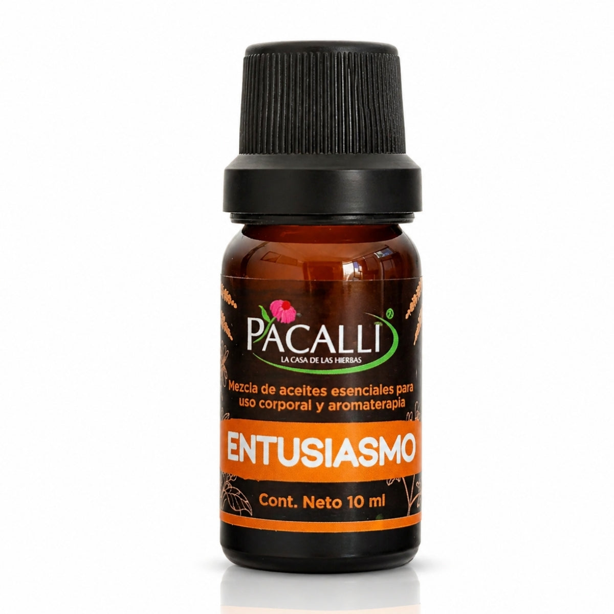 Entusiasmo Mezcla Pura · Romero, Bergamota, Lavanda y Geranio · 10 ml