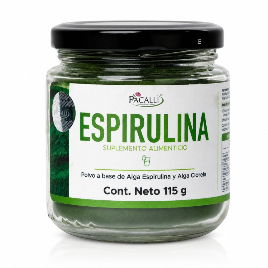 Espirulina y Clorela | Algas pulverizadas · 115 g