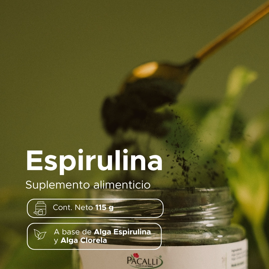 Espirulina (Alga Espirulina + Clorela) · 115 g