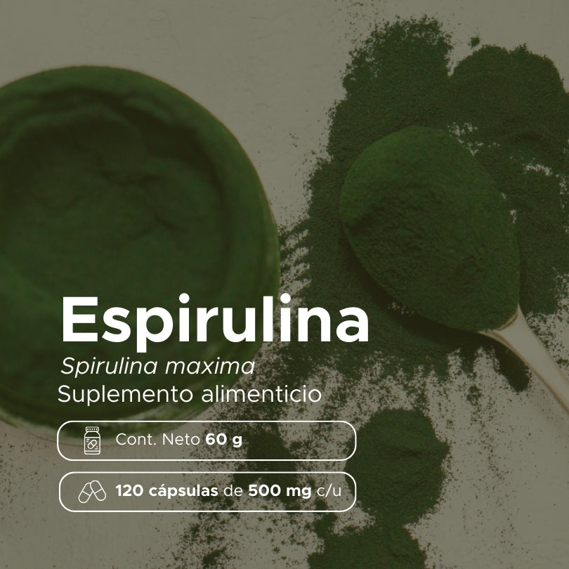 Espirulina · 120 caps