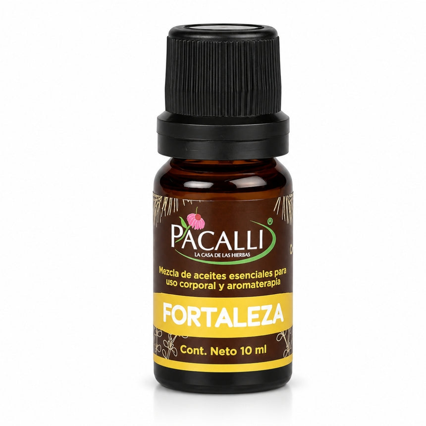 Fortaleza Mezcla Pura · Pino, Tomillo y Jengibre · 10 ml
