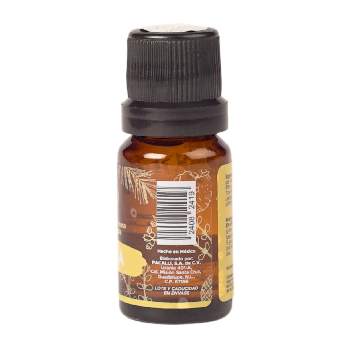 Fortaleza Mezcla Pura PACALLI · Pino, Tomillo y Jengibre · 10 ml