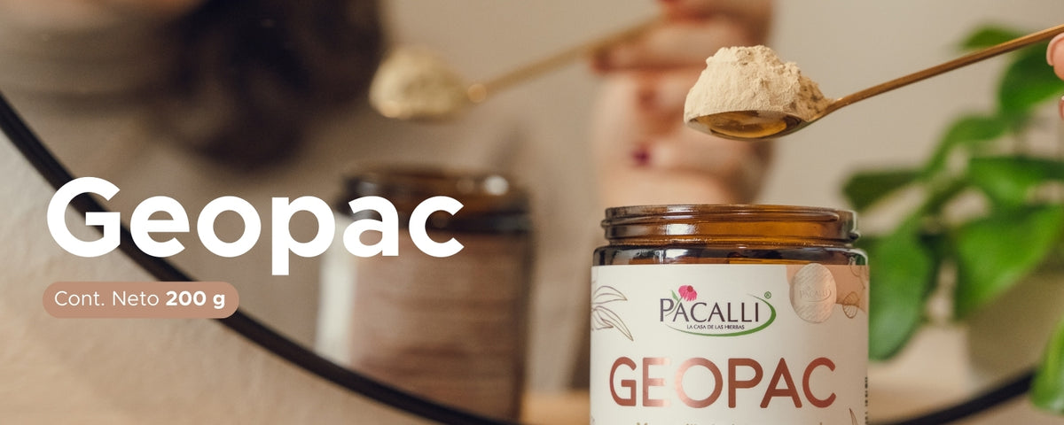 GEOPAC PACALLI · Mascarilla Facial y Corporal de Arcilla Bentonita Compuesta · 200 g