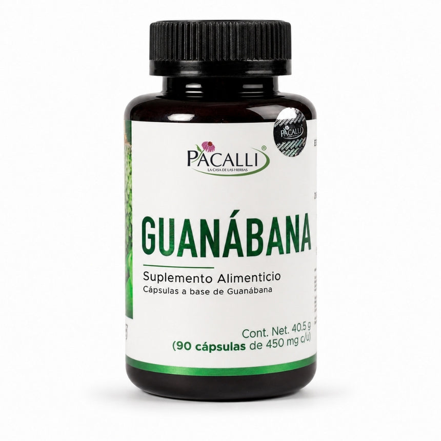 Guanábana | Hoja en polvo | 450 mg · 90 Caps