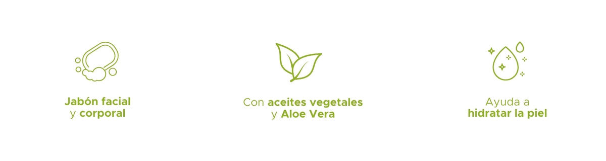 Jabón Artesanal de Aloe vera PACALLI · 100 g