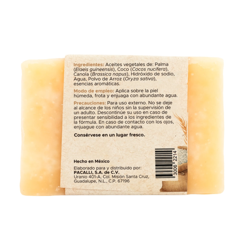Jabón Artesanal de Arroz / 100 g