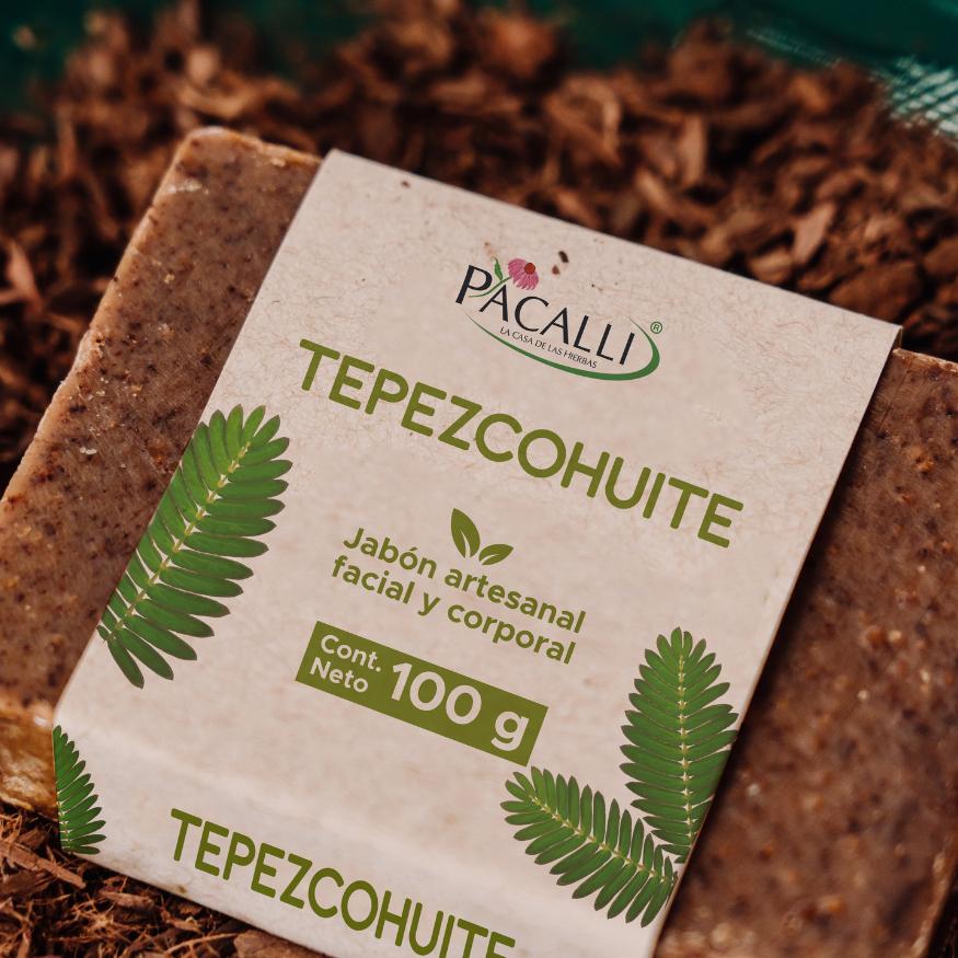 Jabón Artesanal de Tepezcohuite PACALLI · 100 g