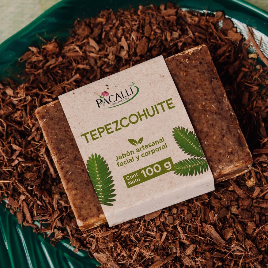 Jabón Artesanal de Tepezcohuite PACALLI · 100 g