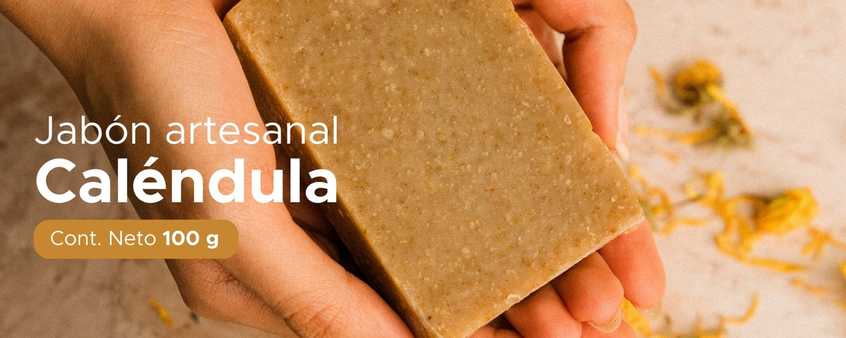 Jabón Artesanal de Caléndula PACALLI · 100 g