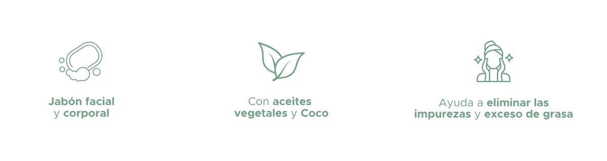 Jabón Artesanal de Coco PACALLI · 100 g