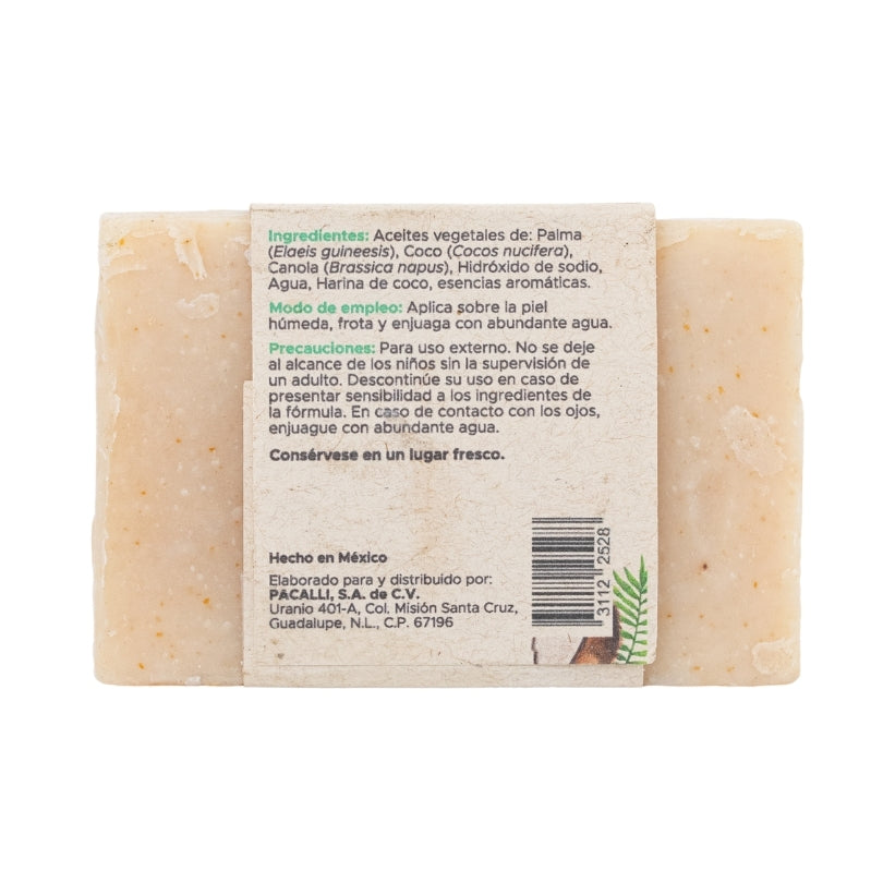 Jabón Artesanal de Coco PACALLI · 100 g