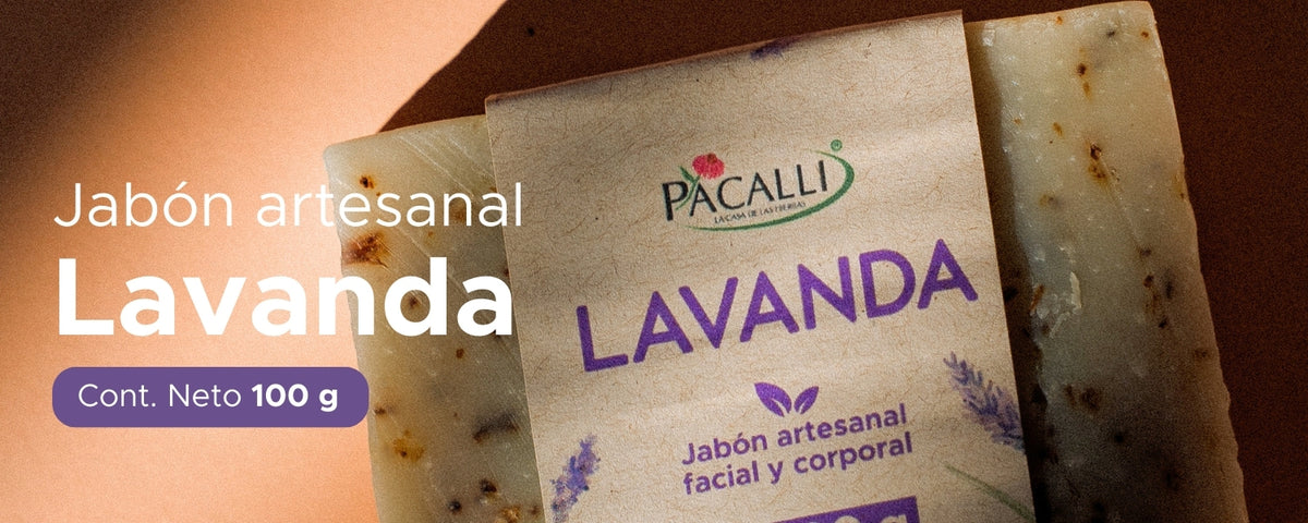 Jabón Artesanal de Lavanda PACALLI · 100 g