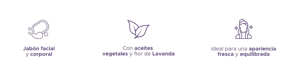 Jabón Artesanal de Lavanda PACALLI · 100 g