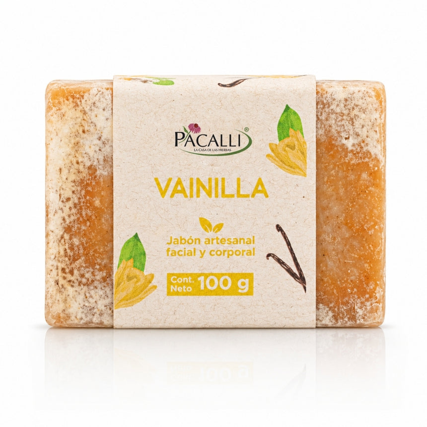Jabón Artesanal de Vainilla · 100 g