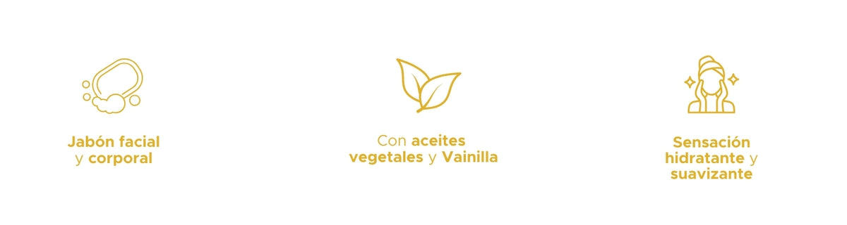 Jabón Artesanal de Vainilla PACALLI · 100 g