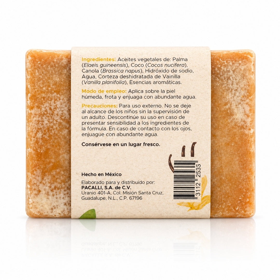 Jabón Artesanal de Vainilla · 100 g