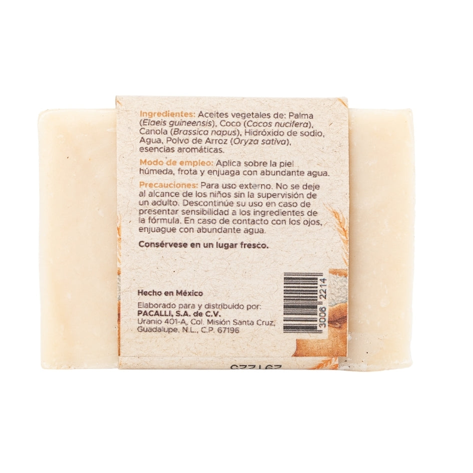 Jabón Artesanal de Arroz PACALLI · 100 g