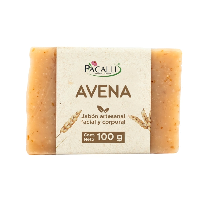 Jabón Artesanal de Avena PACALLI · 100 g