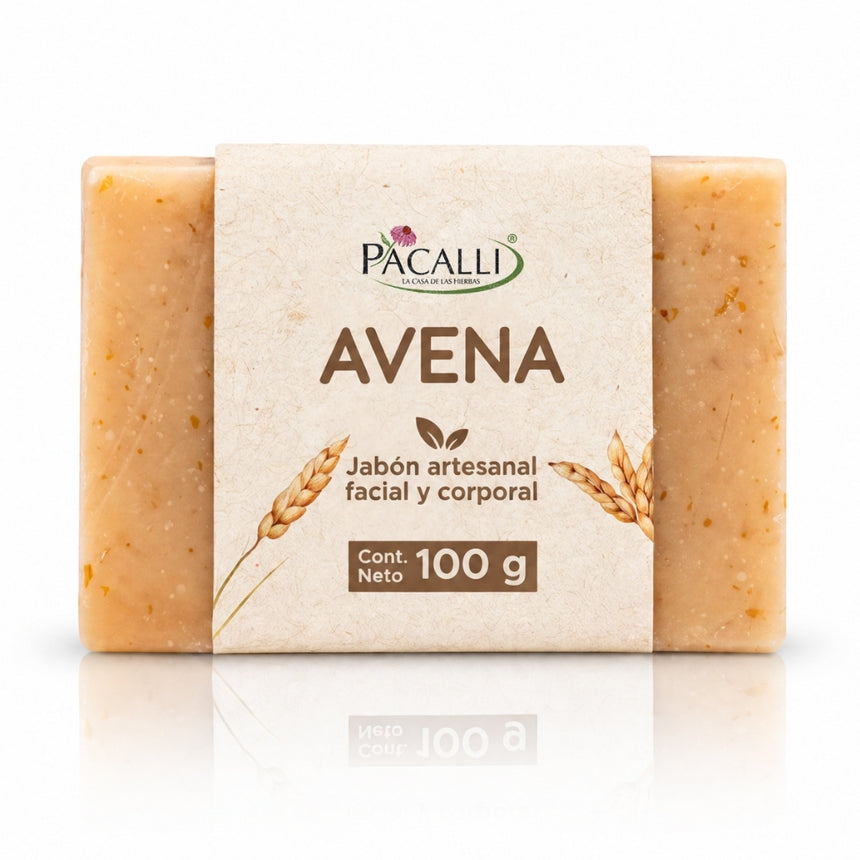 Jabón Artesanal de Avena · 100 g