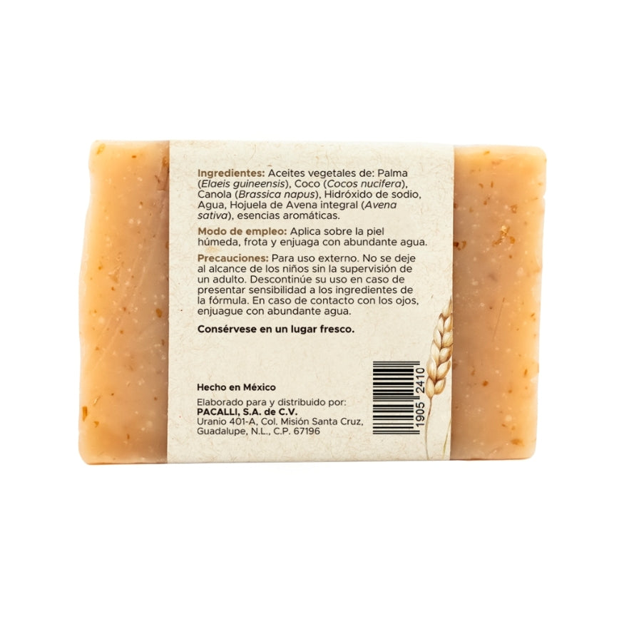 Jabón Artesanal de Avena PACALLI · 100 g