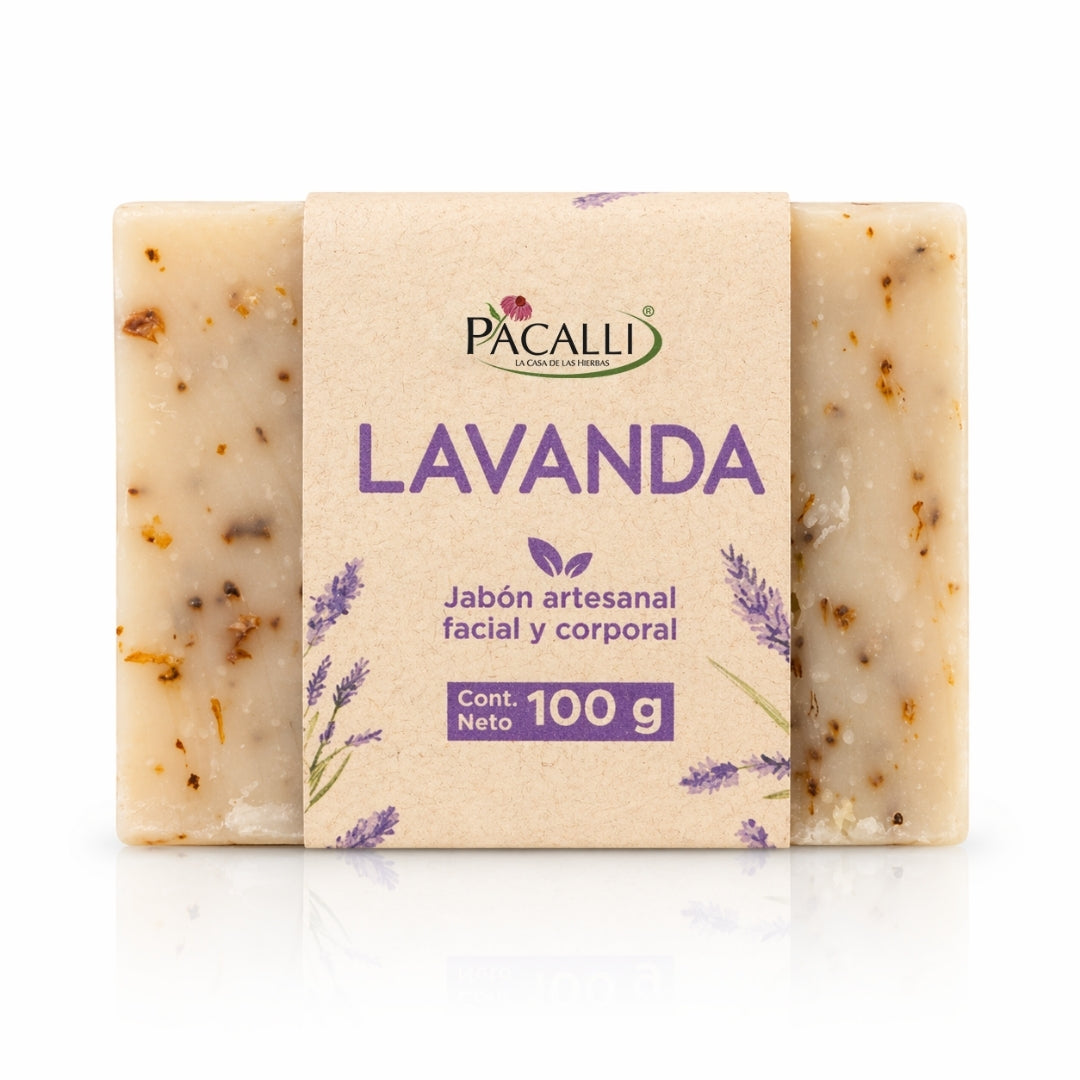 Jabón Artesanal de Lavanda PACALLI · 100 g