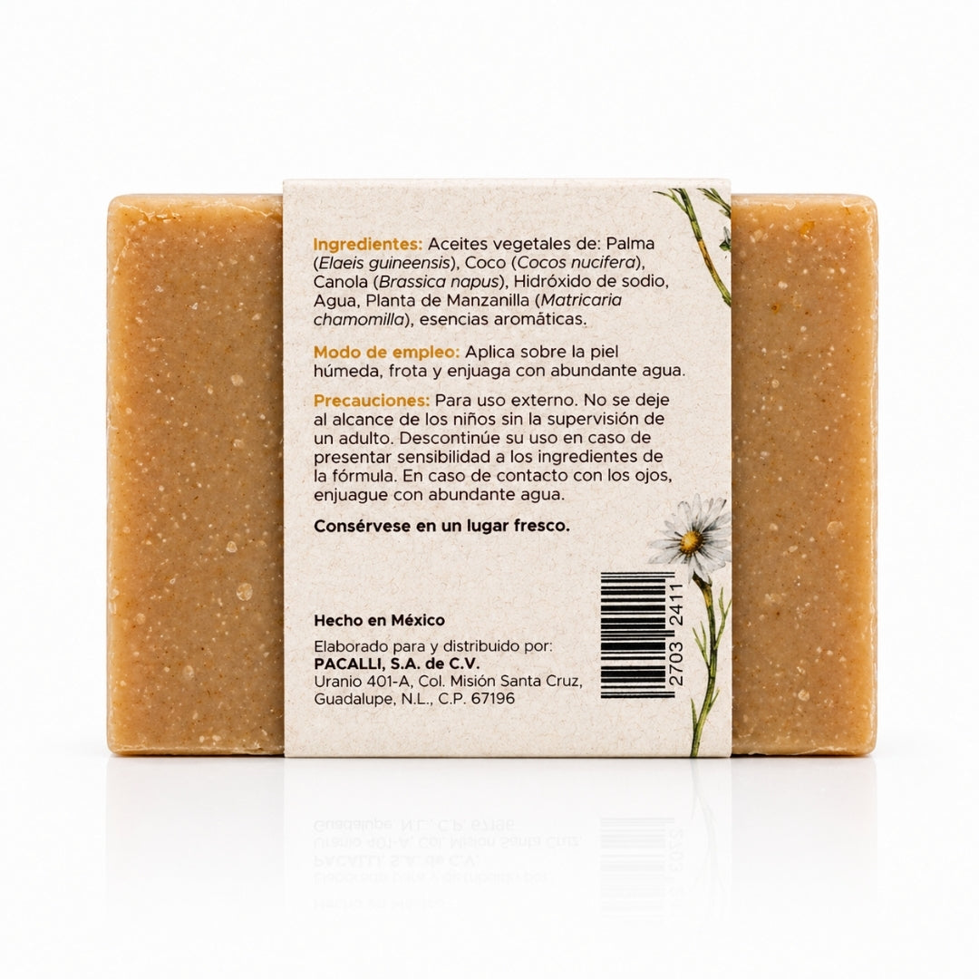 Jabón Artesanal de Manzanilla · 100 g