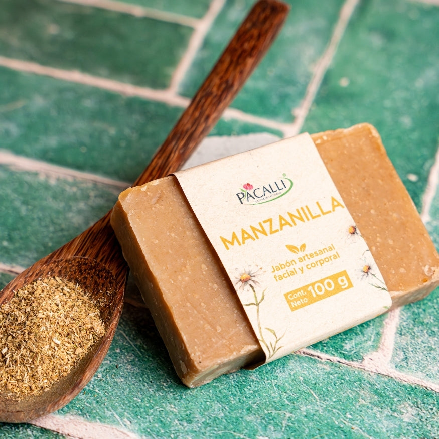 Jabón Artesanal de Manzanilla PACALLI · 100 g