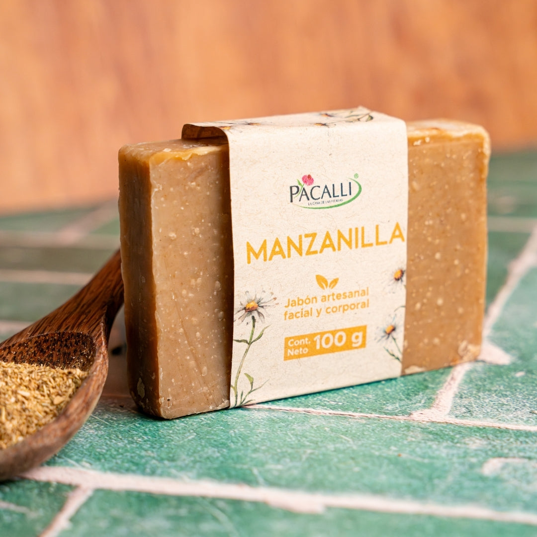 Jabón Artesanal de Manzanilla · 100 g