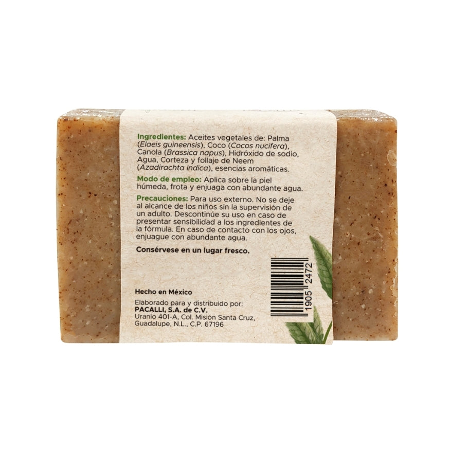 Jabón Artesanal de Neem PACALLI · 100 g