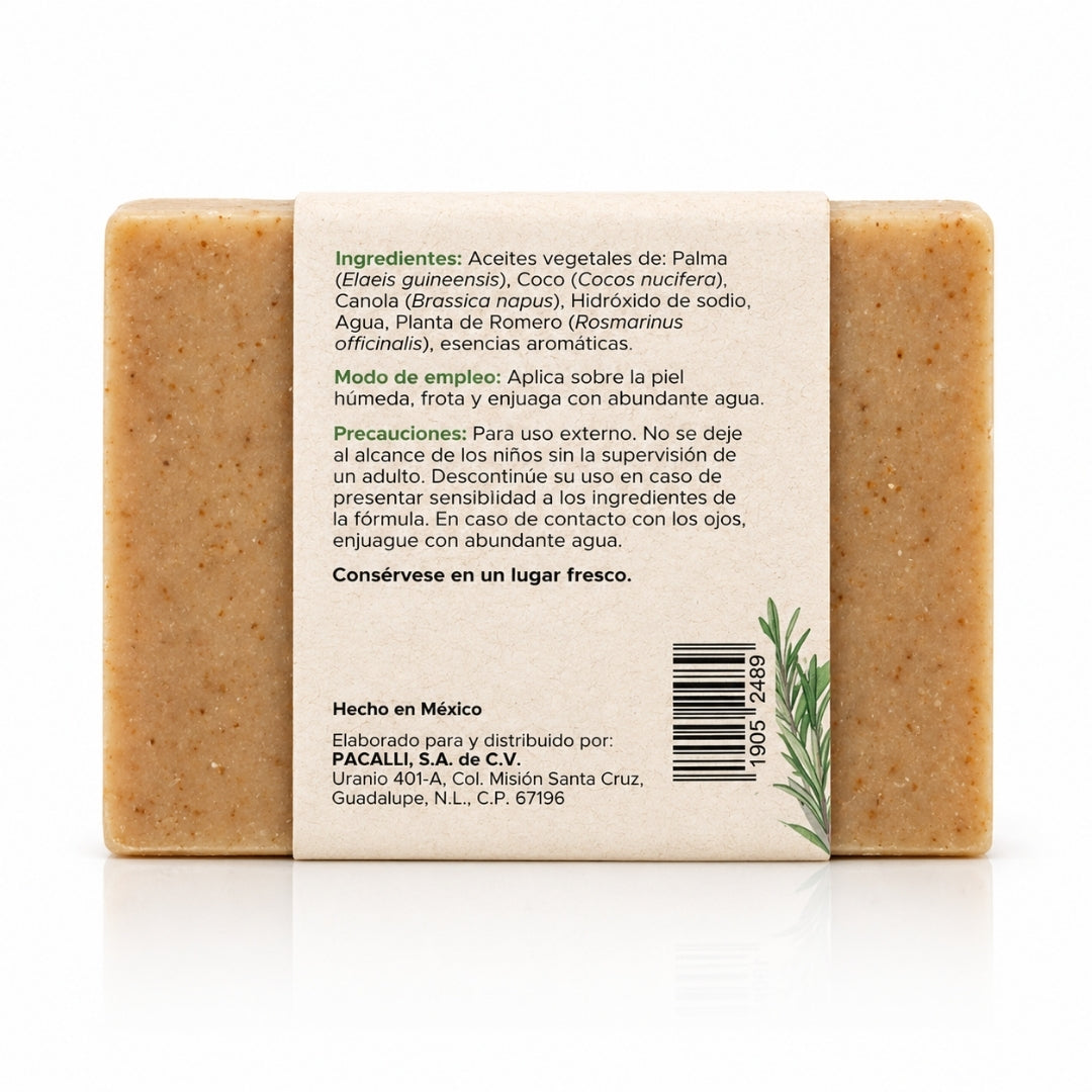 Jabón Artesanal de Romero PACALLI · 100 g