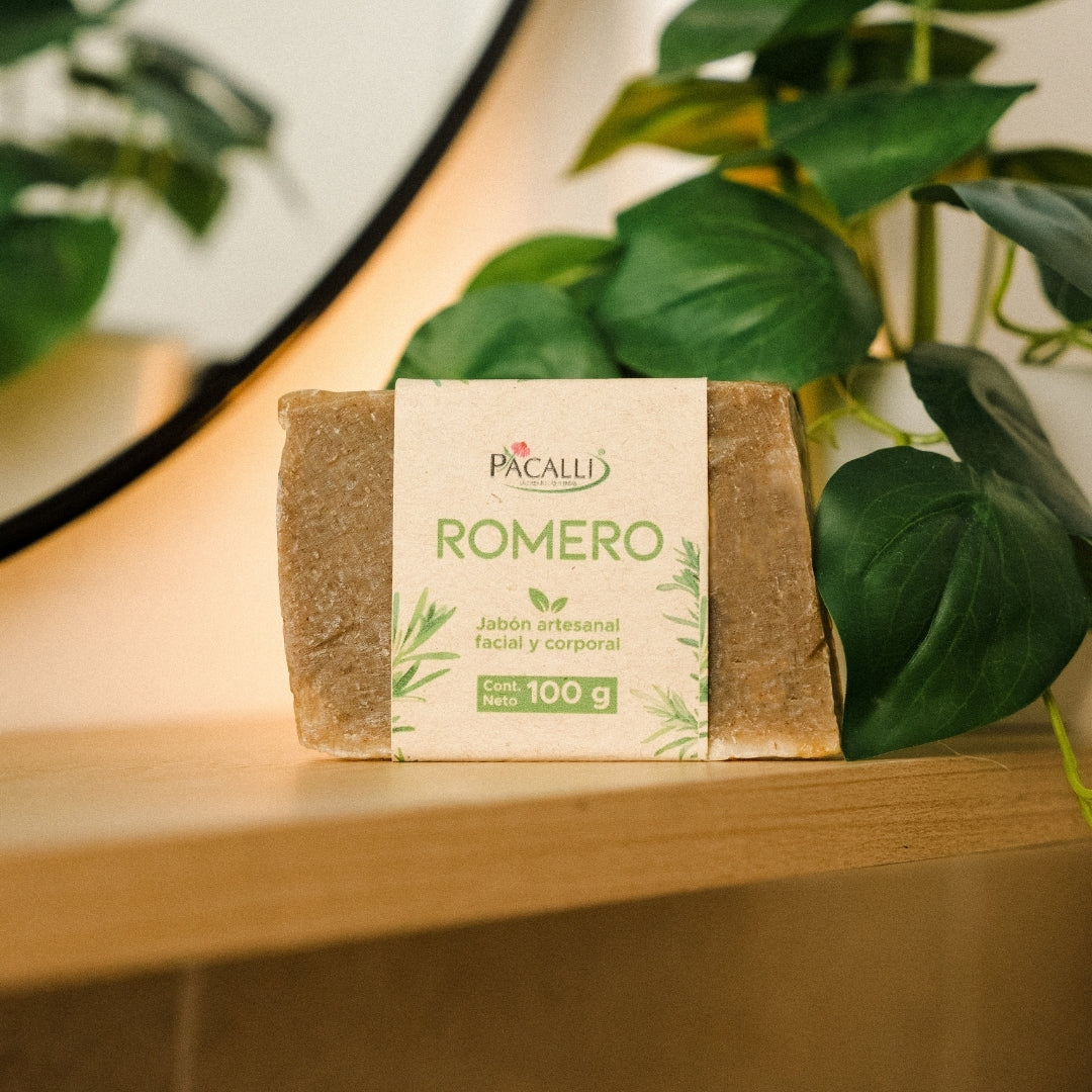 Jabón Artesanal de Romero PACALLI · 100 g