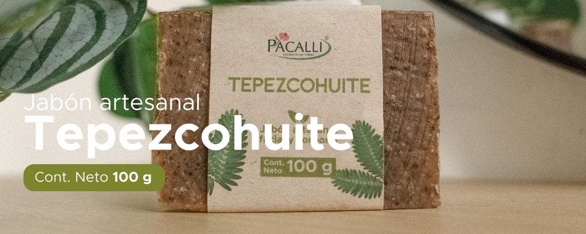 Jabón Artesanal de Tepezcohuite PACALLI · 100 g