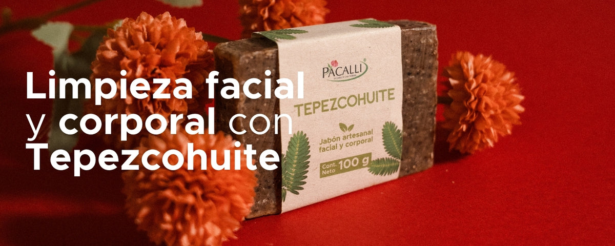 Jabón Artesanal de Tepezcohuite PACALLI · 100 g