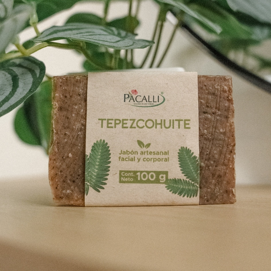 Jabón Artesanal de Tepezcohuite PACALLI · 100 g