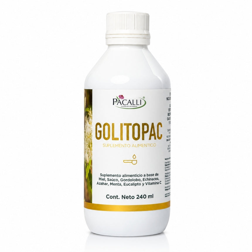 Golitopac | Saúco, Echinacea y Vitamina C / 240 ml