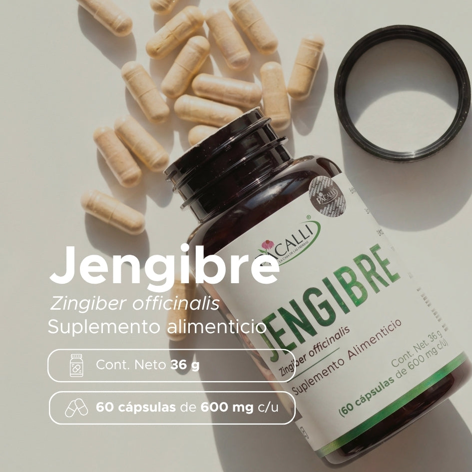 Jengibre · 60 caps