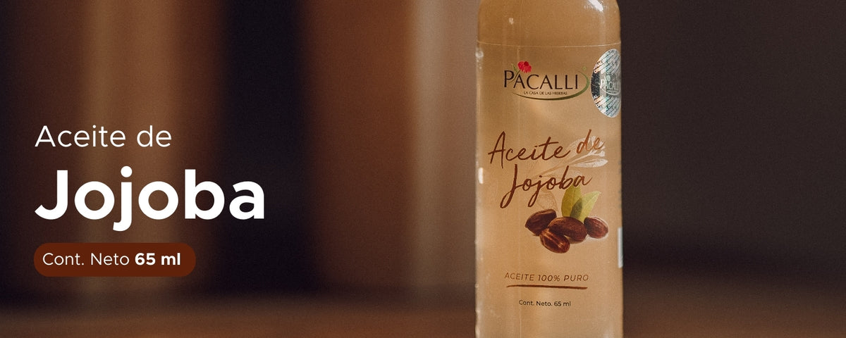 Aceite de Jojoba PACALLI · Hidratación y Cuidado de Origen Natural · 65 ml
