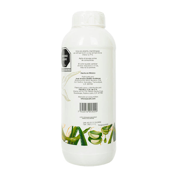 Sábila para Beber PACALLI · Aloe Vera Líquida Lista para Consumir · 1.2 L