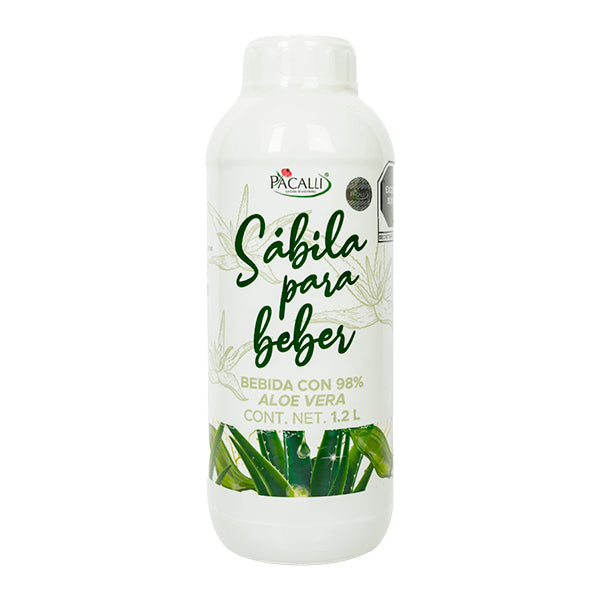 Sábila para Beber PACALLI · Aloe Vera Líquida Lista para Consumir · 1.2 L