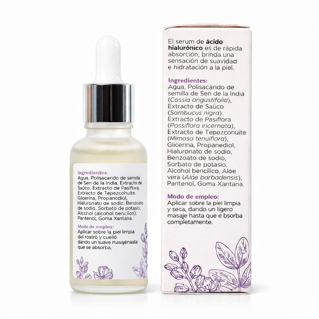 Ácido hialurónico Serum Kalinat con Ácido hialurónico vegetal · 30 ml