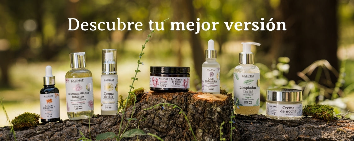 Kit Completo Kalinat · 7 piezas (Mi rutina de día + Mi rutina de noche + Exfoliante Jamaica y Miel)