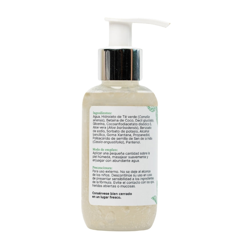 Limpiador facial Kalinat con Té verde · 125 ml