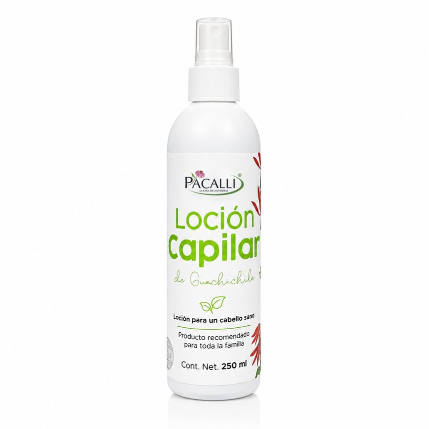 Loción Capilar de Guachichile · Con Extractos de Origen Natural · 250 ml
