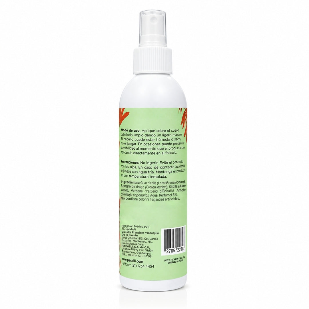 Loción Capilar de Guachichile · Con Extractos de Origen Natural · 250 ml
