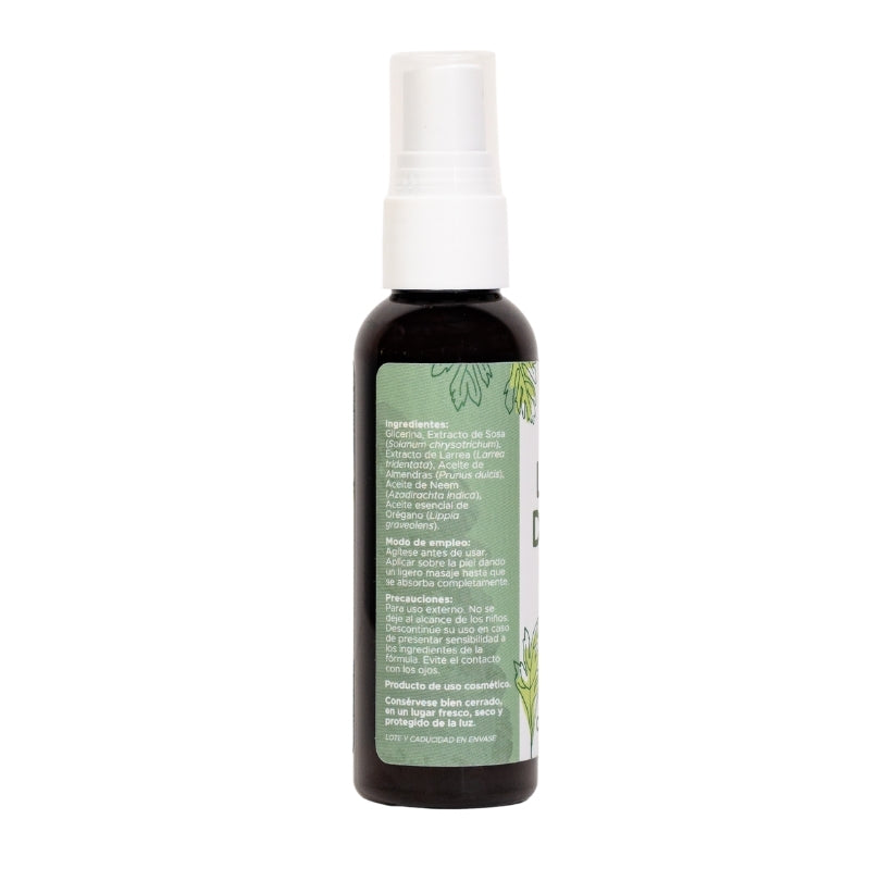 Loción de Sosa PACALLI · Extracto de Sosa, Larrea y Aceites de Origen Natural · 70 ml