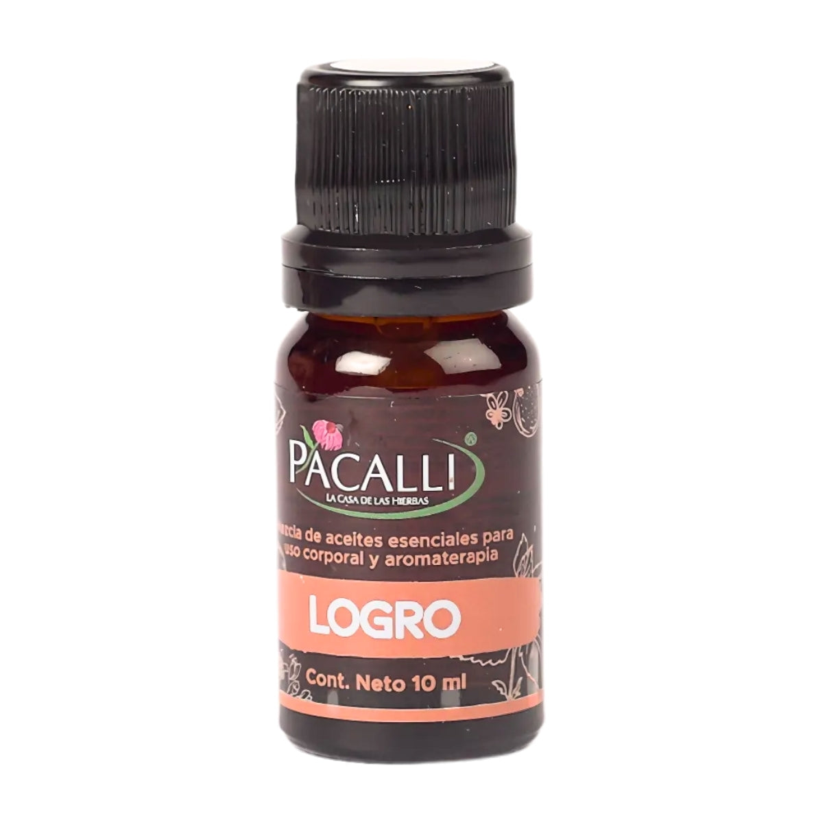 Logro Mezcla Pura PACALLI · Naranja, Bergamota y Hierbabuena · 10 ml
